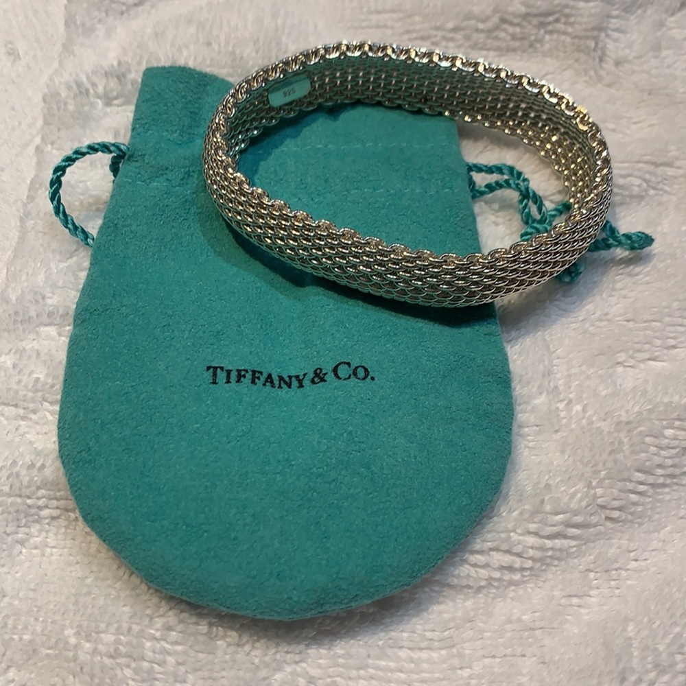 Tiffany & Co. Somer Set Mesh bracelet.